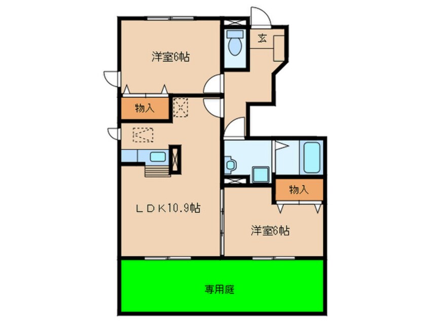 間取図 ポラリス栄