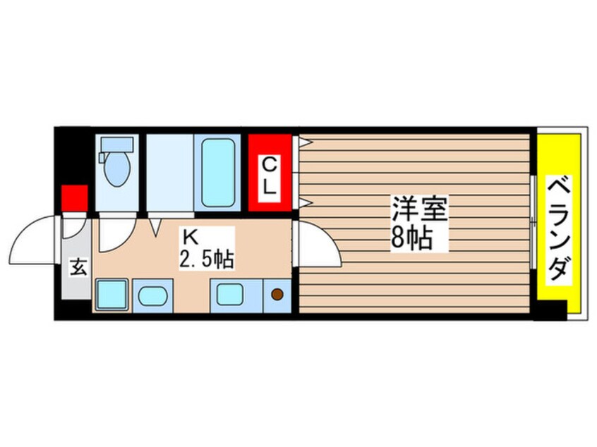 間取図 パークメゾンきもと