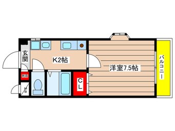 間取図 プラザハイツもとき