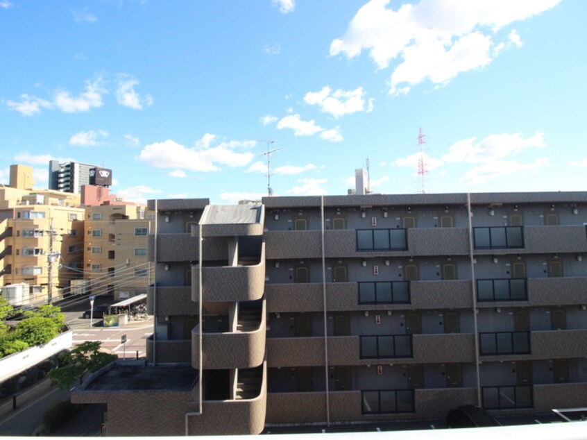 室内からの展望 プラザハイツもとき