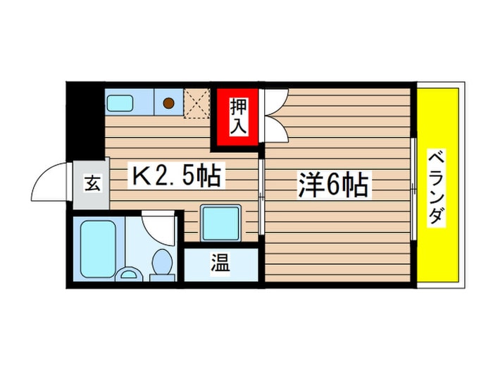 間取り図 ハイツヤマギワ
