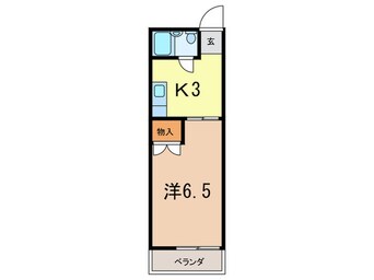 間取図 グリ－ンヒル野中Ａ