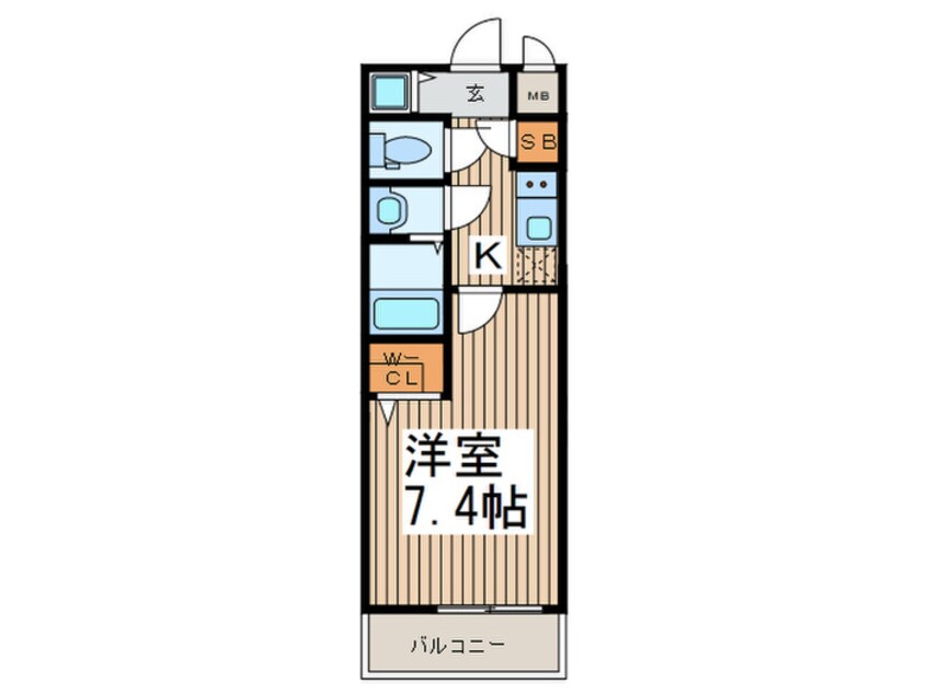 間取図 エスリード上前津エアスタ(303)