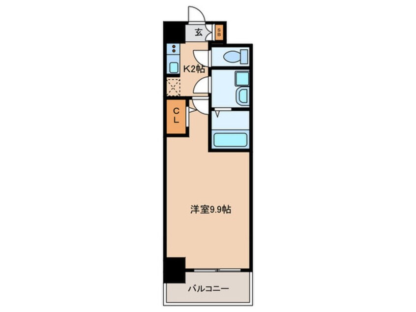 間取図 S-RESIDENCE勝川駅前