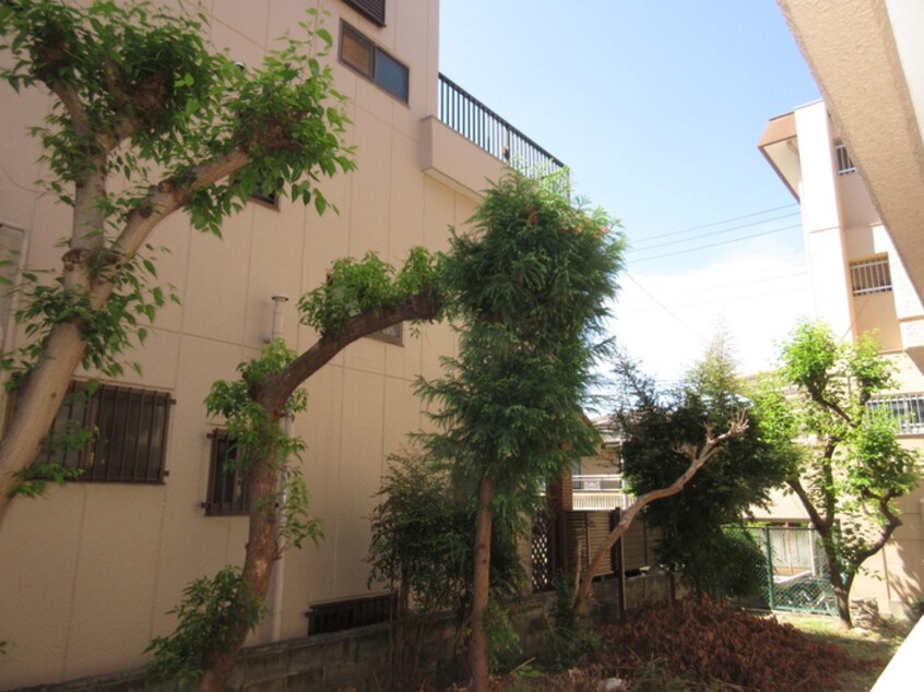 室内からの展望 七福マンション