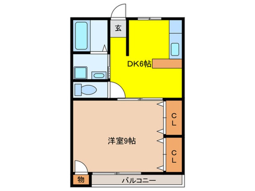 間取図 ソレイユ今伊勢