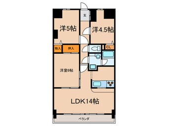 間取図 グレイス伸和