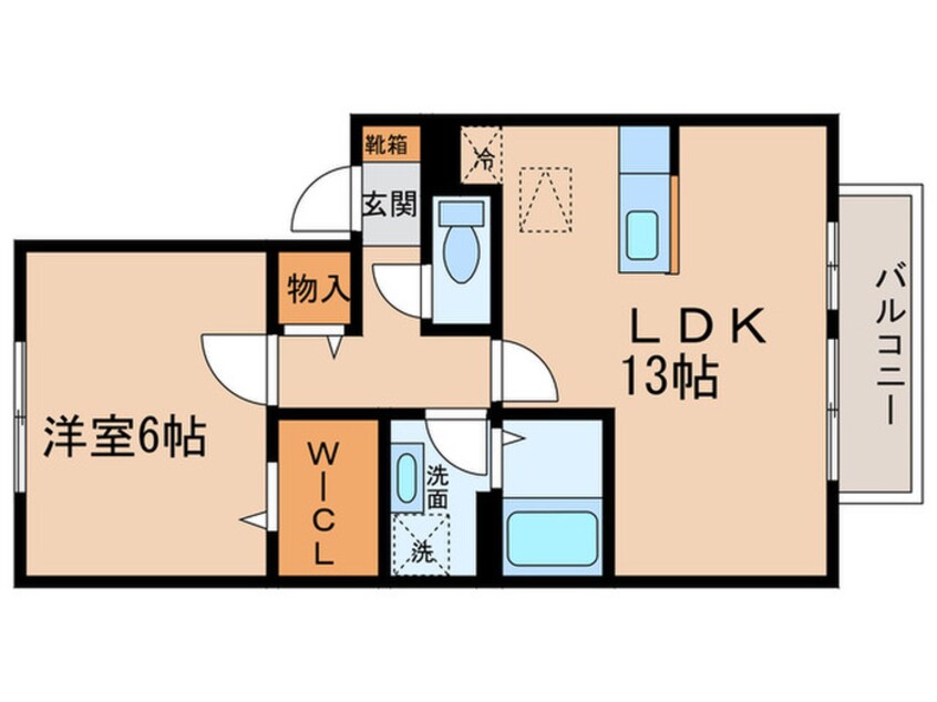 間取図 ファミールシミズ　S