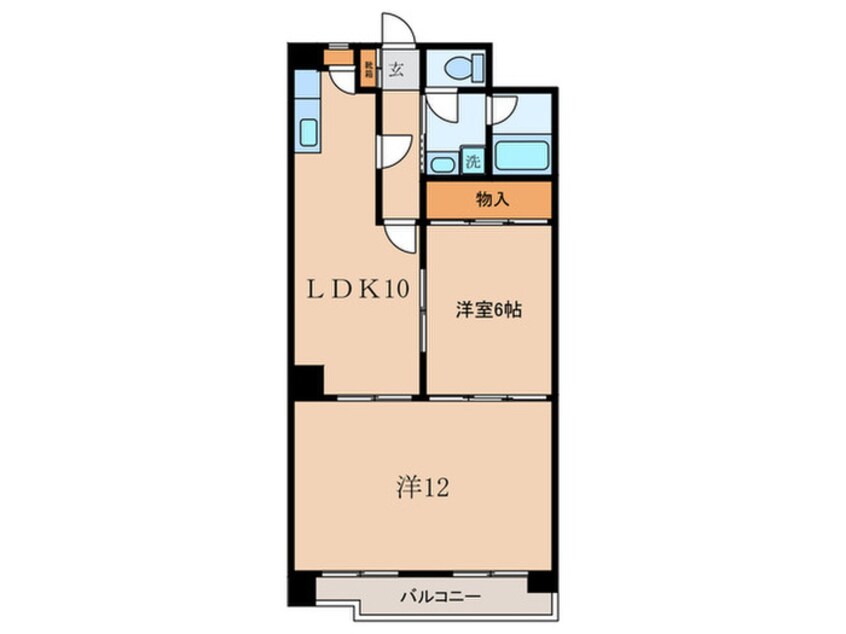 間取図 ＯＳプリンスハイツ白壁北