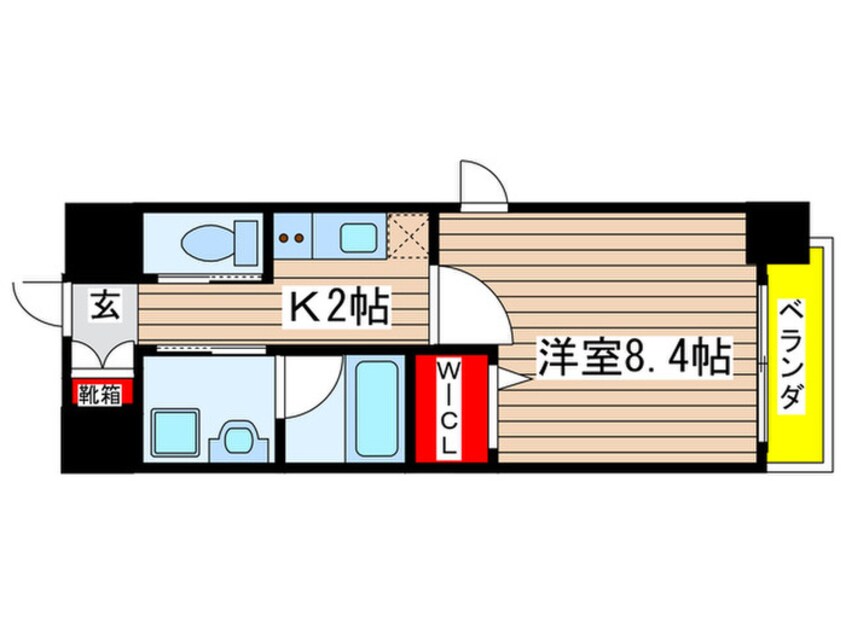 間取図 ウルフィエスタ桜山