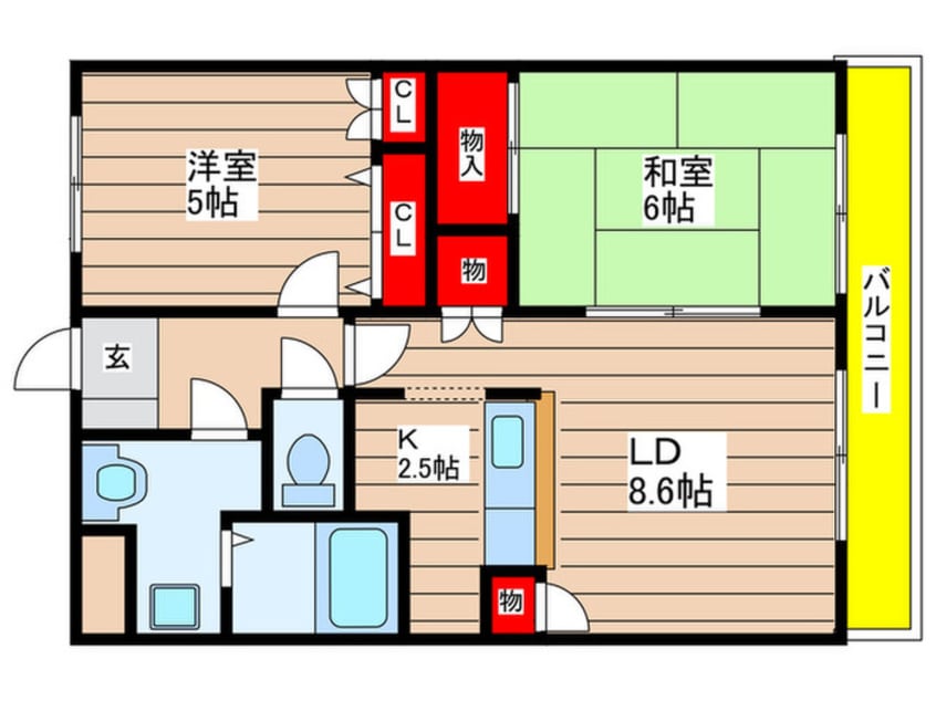 間取図 シャンテクレア