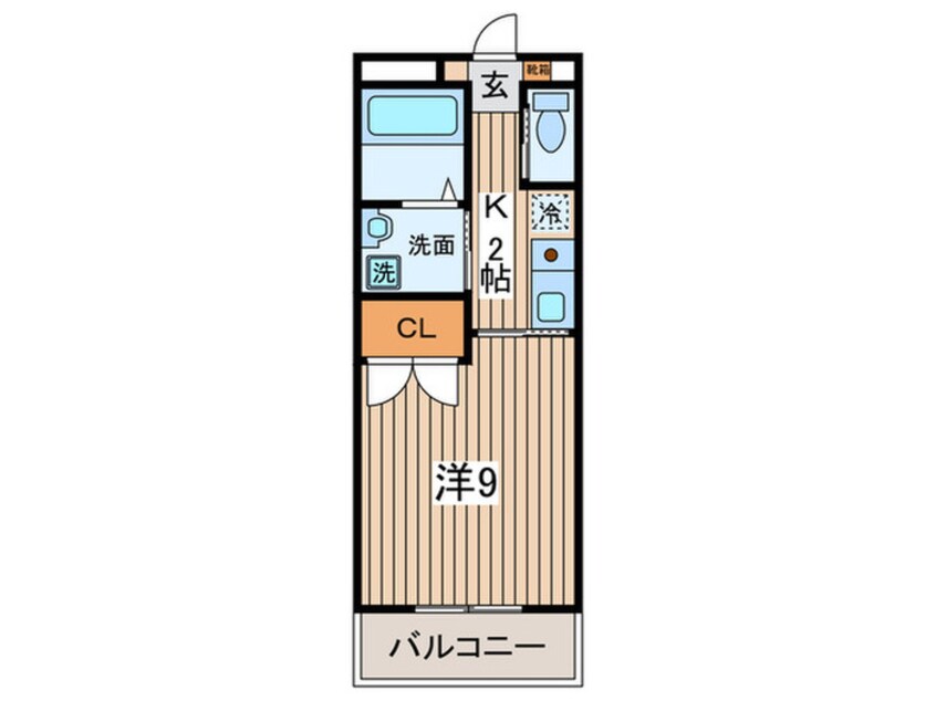 間取図 鹿の子ビル