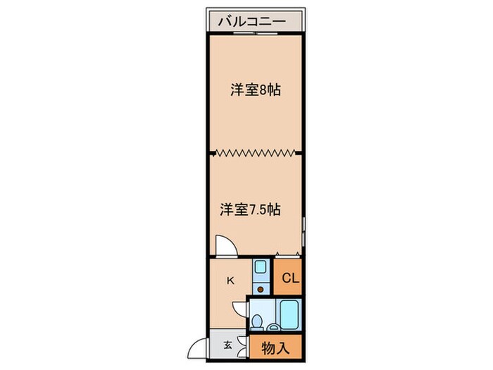 間取り図 東和ﾏﾝｼｮﾝ広小路