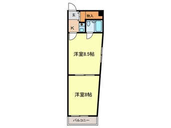 間取図 東和ﾏﾝｼｮﾝ広小路