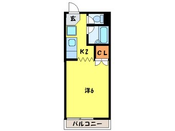 間取図 Surplus Verde