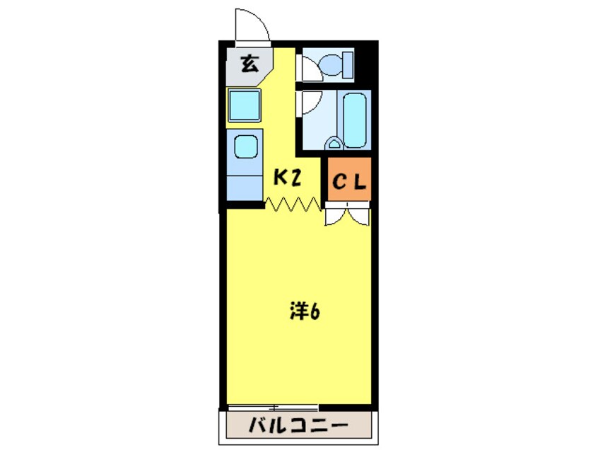 間取図 Surplus Verde