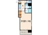 Grand　Eterna名古屋鶴舞 1Kの間取り