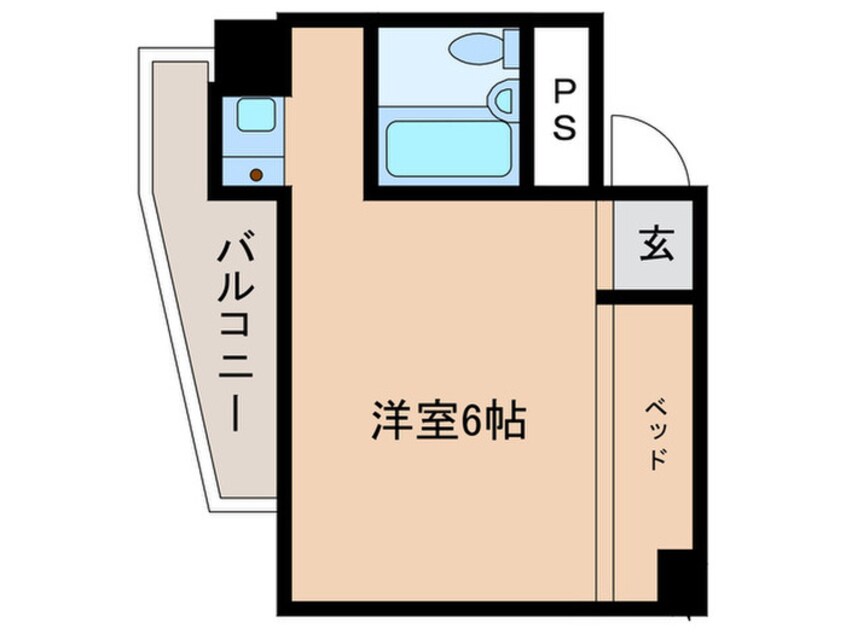 間取図 ＦＬＡＴＳわかまつ