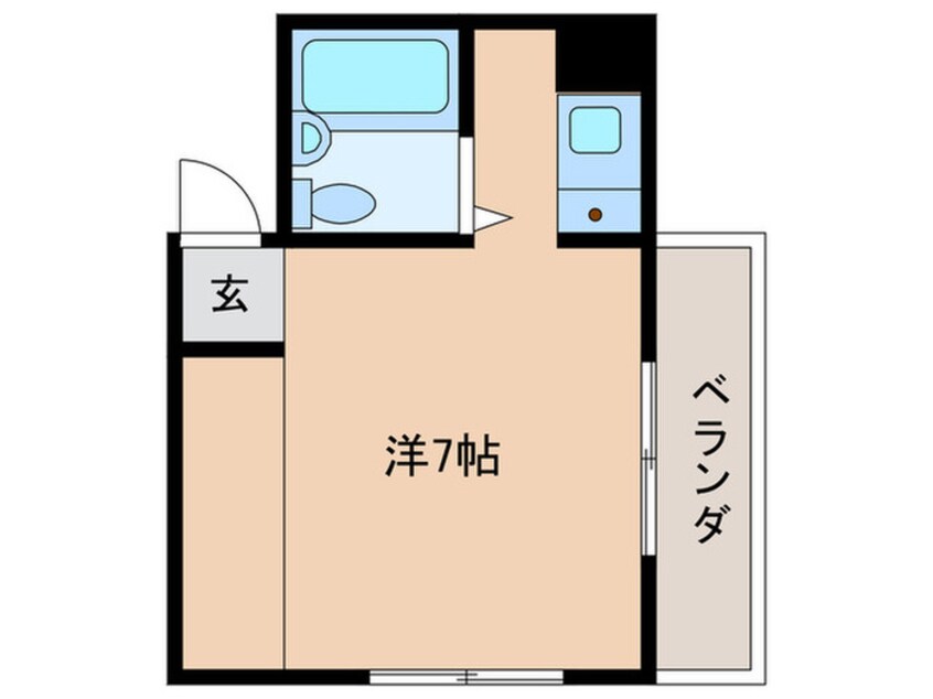 間取図 ＦＬＡＴＳわかまつ