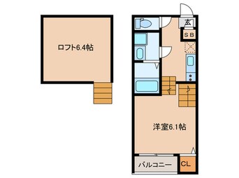 間取図 ハーモニーテラス烏森町