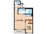 MOVE本陣GRANDE 1LDKの間取り