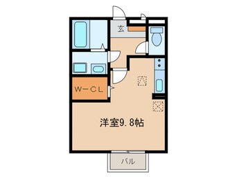 間取図 ピアチェーレK　C棟