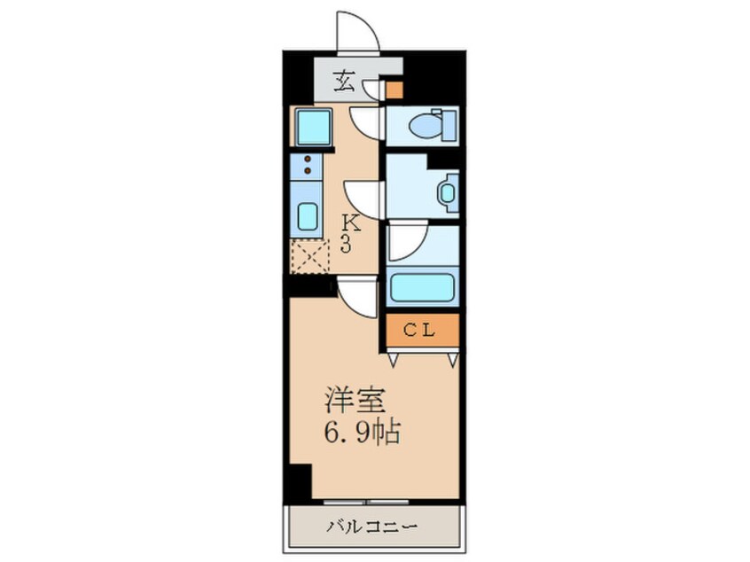 間取図 ドゥナーレ辻町