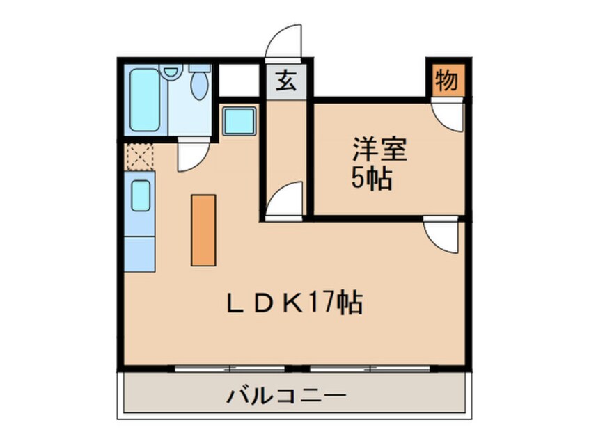 間取図 高蔵寺ビル