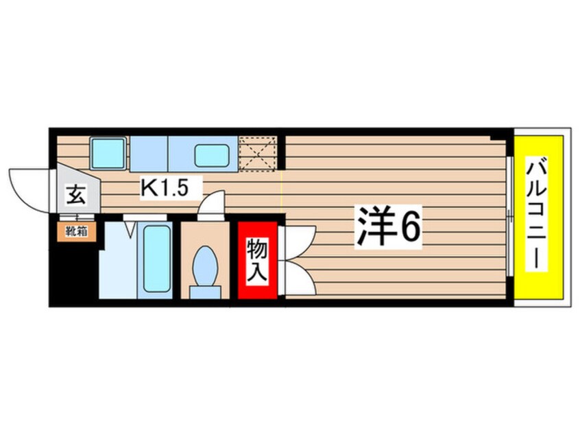 間取図 シャトル船原１