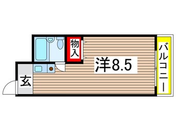 間取図 ＣＯＳＭＯ　ＡＮＮＥＸ