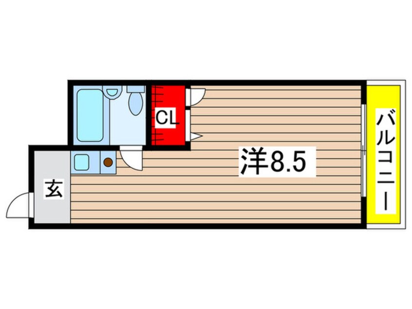 間取図 ＣＯＳＭＯ　ＡＮＮＥＸ