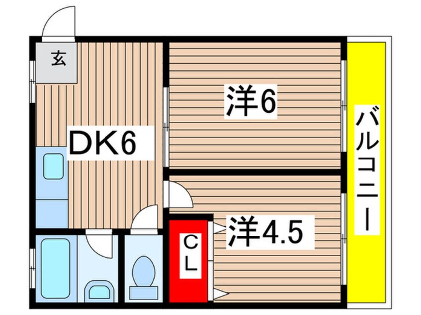 間取図 安藤ハイツ