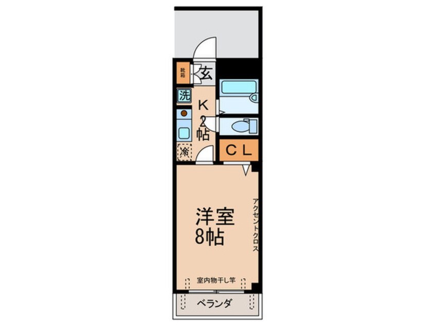 間取図 ラヴィンマ－ブル