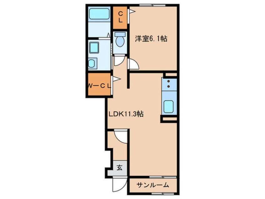 間取図 ルシエル