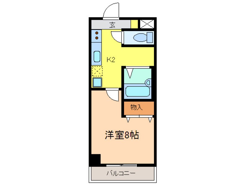 間取図 ステ－ジア黄金