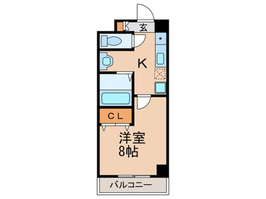 間取図 ステ－ジア黄金