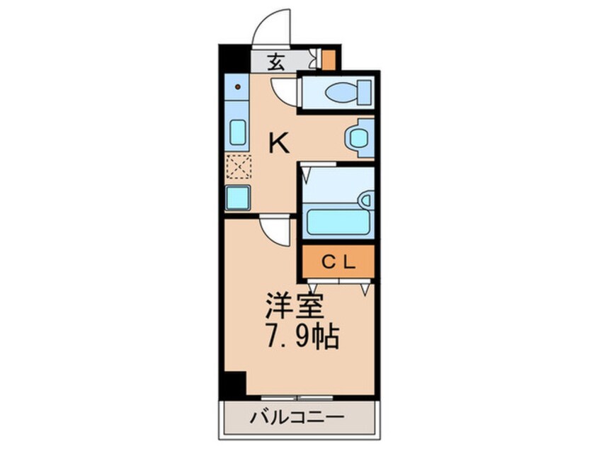 間取図 ステ－ジア黄金