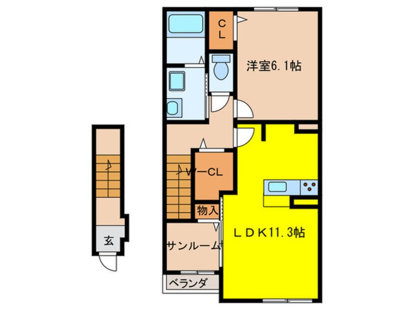 間取図 アルマンド