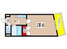 プレアール名古屋安田通 1Rの間取り