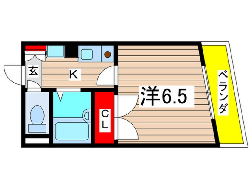 間取図 プレアール名古屋安田通