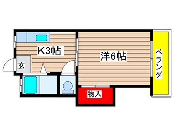 間取図 コーポみずたに