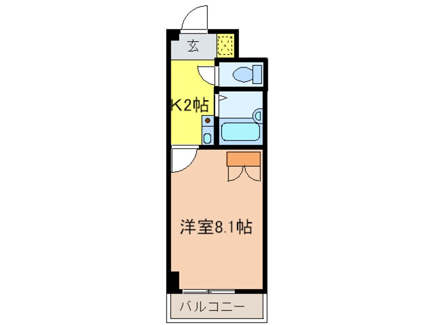 間取図 レナジア名古屋芸大前