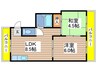 ストーク内田橋 2LDKの間取り