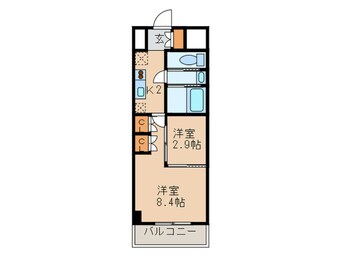 間取図 Ｓｕｎ　Ｈｅａｒｔ池下