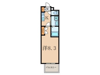 間取図 パルティール黒川