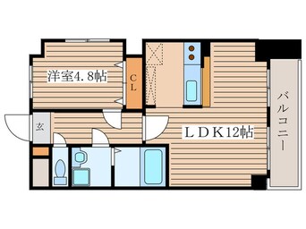 間取図 Ｔ・Ｉ－ＳＱＵＡＲＥ