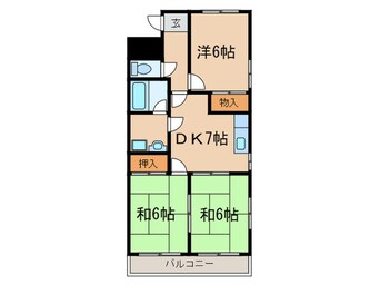 間取図 惟信ハイツ