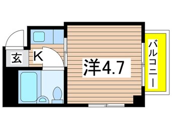 間取図 ハイツイズミ