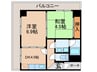 ネオハイツ大須(617) 2DKの間取り