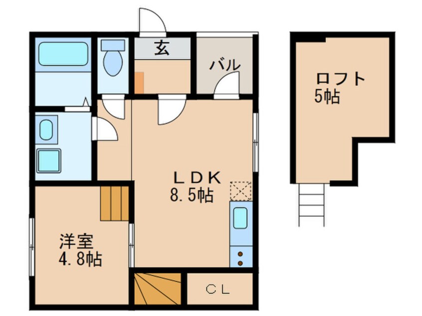 間取図 ノーブルコート